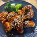_ai__'s cooksnap of when they made 手羽中で！揚げないヤンニョムチキン☆.