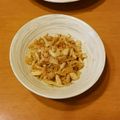 まさよキッチン's cooksnap of when they made 玉ねぎとカニ缶の和風炒め.