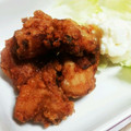 elephasako's cooksnap of when they made 鶏の唐揚げ 竜田風.