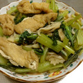心の空's cooksnap of when they made 小松菜と揚げときのこの煮びたし.