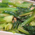 くっくのん's cooksnap of when they made 小松菜のわさびマヨおかか和え.