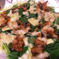 ＊むーとん＊'s cooksnap of when they made 簡単☆お弁当に♬サバ缶と小松菜ホイル焼き.