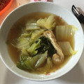 yknaaa's cooksnap of when they made 白菜と油揚げの煮物.