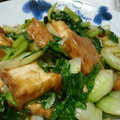テゴクロ's cooksnap of when they made 厚揚げと青梗菜の旨煮.