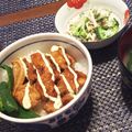0きょうちゃん0's cooksnap of when they made 鶏胸肉の簡単丼.