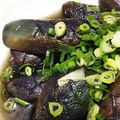 micchily's cooksnap of when they made めんつゆで簡単☆なすの煮浸し☆.