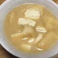 はーとねこ's cooksnap of when they made あげと豆腐の味噌汁.