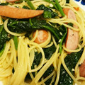 みどすけい's cooksnap of when they made 簡単♡ほうれん草とベーコンの和風パスタ♪.
