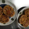 keikeiM's cooksnap of when they made 蓮根の豚コマはさみ焼き.