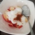 eiyoushi's cooksnap of when they made シナモンりんごヨーグルト♡.