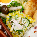 yoco152's cooksnap of when they made ハムときゅうりの粒マスマヨ.
