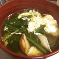 yuruhiro's cooksnap of when they made 簡単 早い！ほうれん草と 卵のお吸い物！.