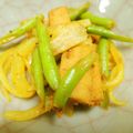 TYSK's cooksnap of when they made ■スパムとピーマンの細切りカレー風味炒め.