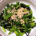 クックIKDMZ5☆'s cooksnap of when they made ほうれん草のゴマ＆塩昆布あえ.