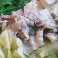 ねねしばこ's cooksnap of when they made 簡単！おいしい一人鍋♡豚の水炊き♪牡蠣入.