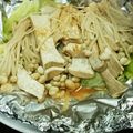 noborifuji's cooksnap of when they made キノコだけのホイル焼き.