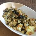 pen313's cooksnap of when they made 炊飯器で★高菜とベーコンのピラフ.