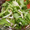 celamica's cooksnap of when they made 水菜と大根のシャキシャキサラダ.