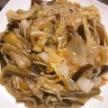 Ｍぱん's cooksnap of when they made 白菜＆なすで☆甘酢の野菜炒め♪.