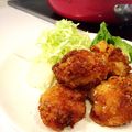 ぽむぽむ★'s cooksnap of when they made 揚げないカラカラ唐揚げ♡.