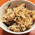 なおまさママ's cooksnap of when they made ひじきご飯.