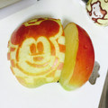 クックNFUECI☆'s cooksnap of when they made 林檎の飾り切り♡キャラクター編.