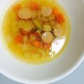 ラルド's cooksnap of when they made レタスとトマトとソーセージのスープ.