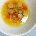 ラルド's cooksnap of when they made レタスとトマトとソーセージのスープ.
