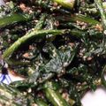 キャンディMA's cooksnap of when they made 春菊のごまあえ.