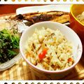 こけしづま's cooksnap of when they made 調味料の種類が少ない!簡単炊き込みご飯!.