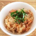 べてご飯's cooksnap of when they made 鮭の炊込みごはん＊ダシ茶漬けにも＊.