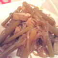 みやっちゅ's cooksnap of when they made ふきと油揚げの煮物.