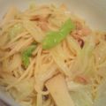 みやっちゅ's cooksnap of when they made ツナ缶と水菜の和風パスタ.