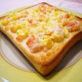 runa10's cooksnap of when they made 彩りトースト.
