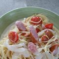ゆんmama's cooksnap of when they made 簡単☆クリームパスタ.