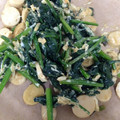 tmkkt's cooksnap of when they made ほうれん草と卵deごま油炒め.
