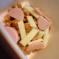 たもたん's cooksnap of when they made ハムチーズ納豆.