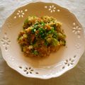 violets's cooksnap of when they made 休日のお昼に✤玄米じゃこチャーハン.