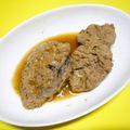 Jock's cooksnap of when they made 生タラコの煮物.