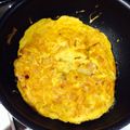 クックNXZWHV☆'s cooksnap of when they made ☆じゃがいもとウインナーのオムレツ☆.