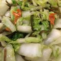 ゆっこのキッチン's cooksnap of when they made 【残野菜】白菜の塩昆布ピリうま浅漬け.