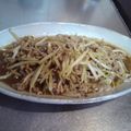 ゆらりんいおり's cooksnap of when they made 絶品☆もやしとミンチの炒めもの.