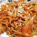 Jyohana's cooksnap of when they made きんぴら ごぼう.
