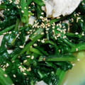 はふー！'s cooksnap of when they made ほうれん草と豚の炒め物.