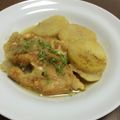 ままばなな1020's cooksnap of when they made カレイのカレーソース蒸し.