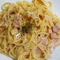 ハルハルマン's cooksnap of when they made 牛乳で濃厚カルボナーラ♪.