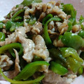 Aちゃんシン's cooksnap of when they made 青椒肉絲風☆豚肉とピーマン炒め.