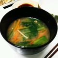 akilondon's cooksnap of when they made ☆ごぼうと人参の絶品味噌汁☆.