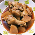 あきにゃんだ's cooksnap of when they made 炊飯器で大根と手羽元の煮物♪.