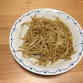 ♡りっくんママ♡'s cooksnap of when they made 洋風にも合う★もやしのバター醤油和え.